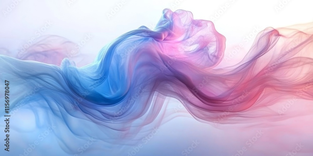 Soft Fluid Color Design, Generative AI Soft Fluid Color Design, Generative AI