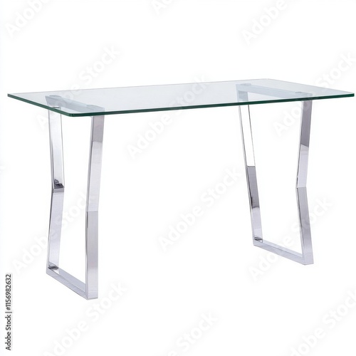 Wallpaper Mural Modern Glass and Chrome Coffee Table. Torontodigital.ca