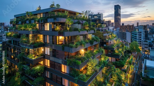 Urban Rooftop Gardens in Tokyo: Modern Architecture and Green Spaces
