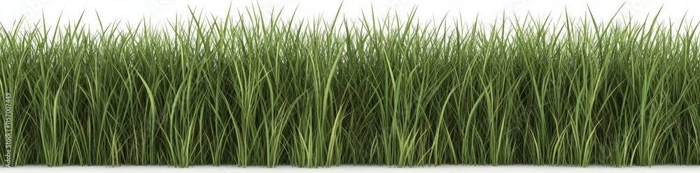 Architectural and landscape concept featuring a green grass field on a transparent background. 3D rendering. PNG format Architectural and landscape concept featuring a green grass field on a transparent background. 3D rendering. PNG format