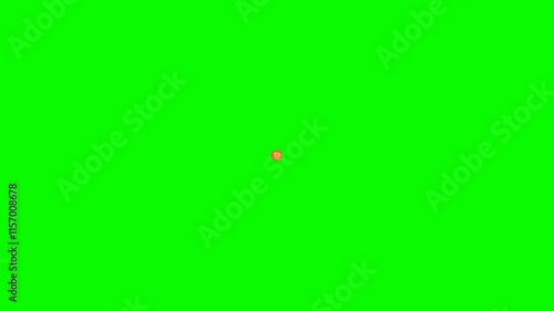 Pizza fast food green screen background video