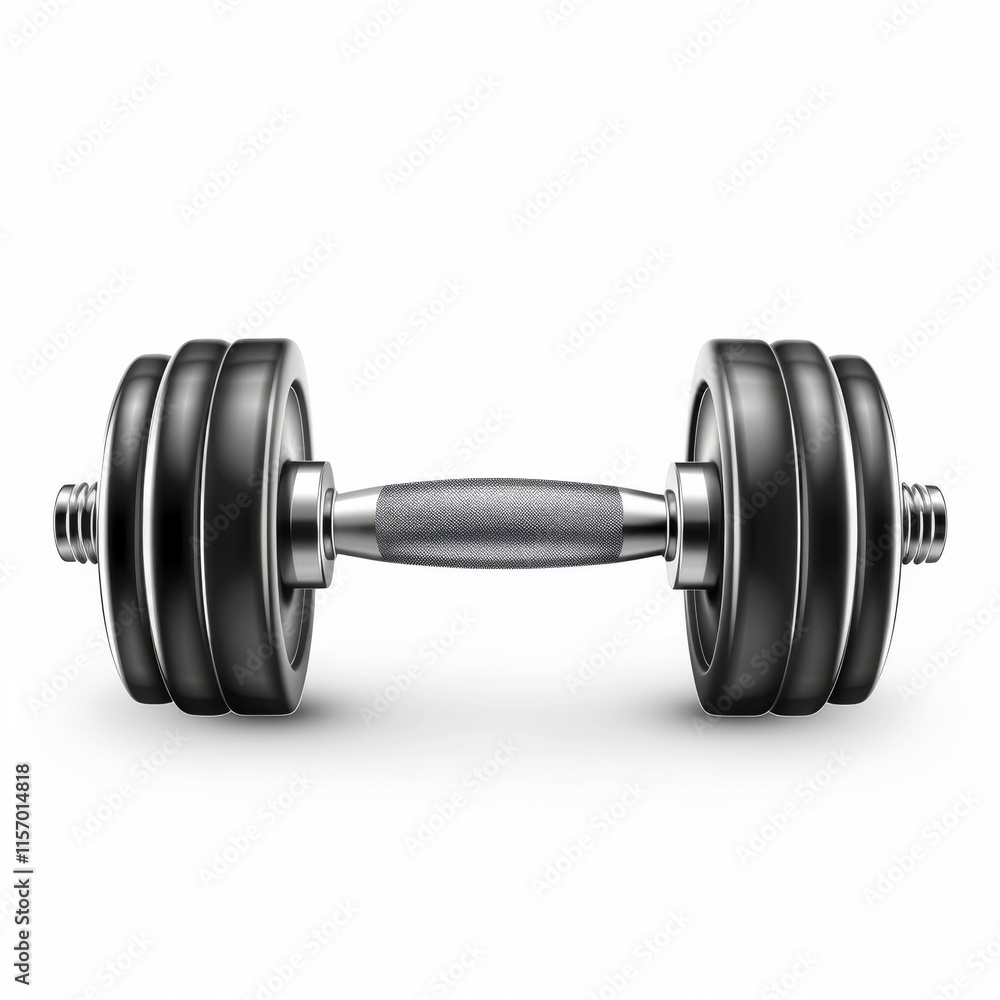Dumbbell icon, gym equipment, weightlifting symbol, bodybuilding 3d realistic logo, dumbbell sport Dumbbell icon, gym equipment, weightlifting symbol, bodybuilding 3d realistic logo, dumbbell sport