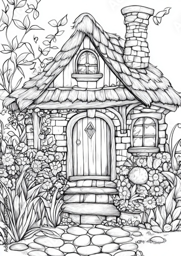 Wallpaper Mural Dog House Coloring Pages Torontodigital.ca