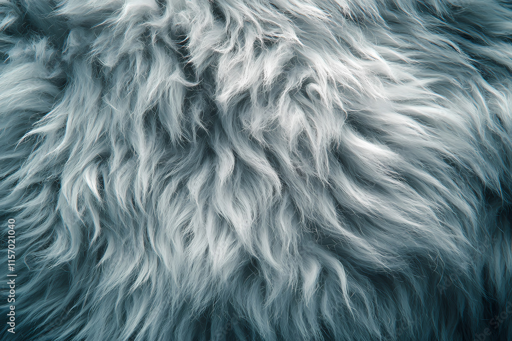 Fototapeta premium Beautiful and colorful fluffy fur images
