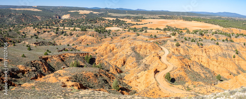 Rambla Barrachina mountain range in Teruel, Spain photo