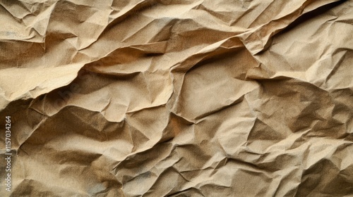 Wallpaper Mural Wrinkled vintage paper texture for artistic backgrounds and design projects showcasing a retro, grunge aesthetic ideal for creative work. Torontodigital.ca