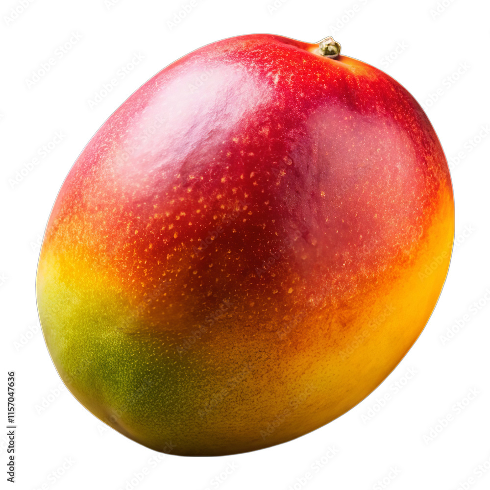Juicy Tropical Mango isolated on white background Juicy Tropical Mango isolated on white background