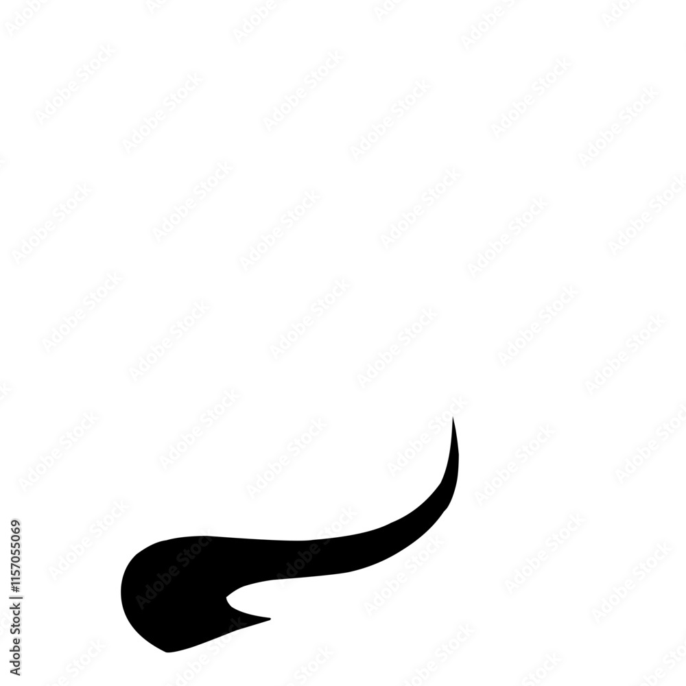 Baseball Swoosh Silhouette Baseball Swoosh Silhouette