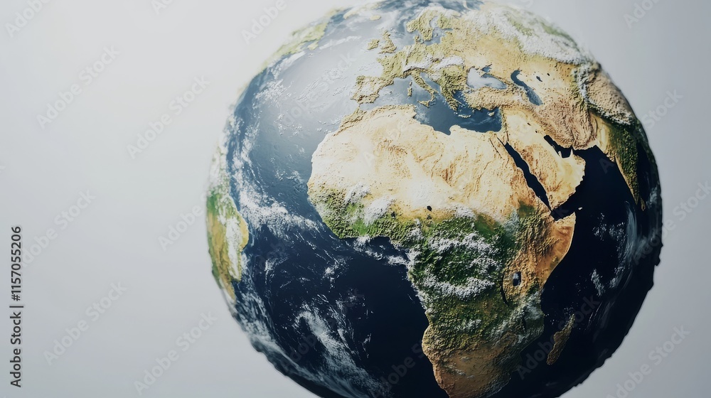 Fototapeta premium Stunning view of Earth from space.