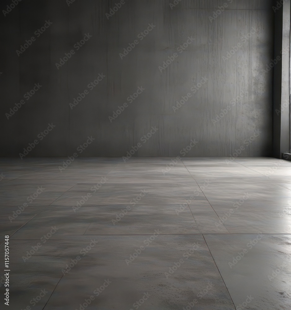 Dark gray concrete studio, rough floor Product display backdrop , image, product Dark gray concrete studio, rough floor Product display backdrop , image, product