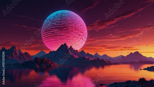 sunrise over the mountains