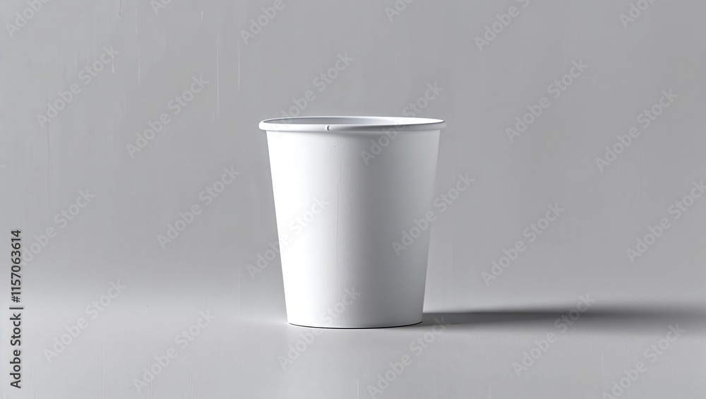 white coffee paper cup mock-up with lid white coffee paper cup mock-up with lid