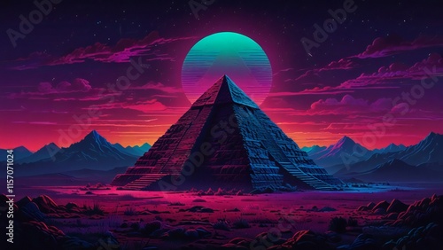 sunrise in the mountains