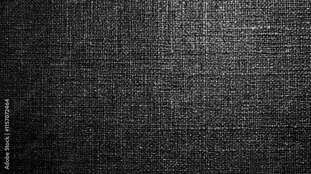 Black abstract background. Texture of natural cotton fabric. Black banner with copy space. Black abstract background. Texture of natural cotton fabric. Black banner with copy space.