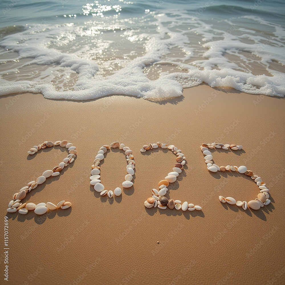 Seashells forming Seashells forming