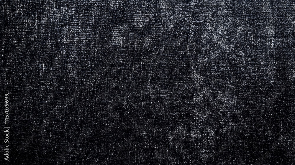 Black abstract background. Texture of natural cotton fabric. Black banner with copy space. Black abstract background. Texture of natural cotton fabric. Black banner with copy space.
