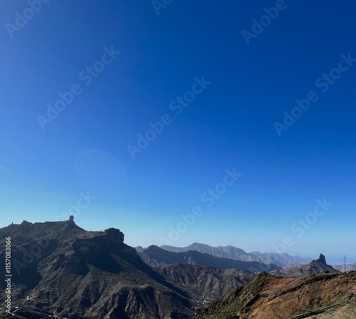 Photo at the summit of Gran Canaria Islan