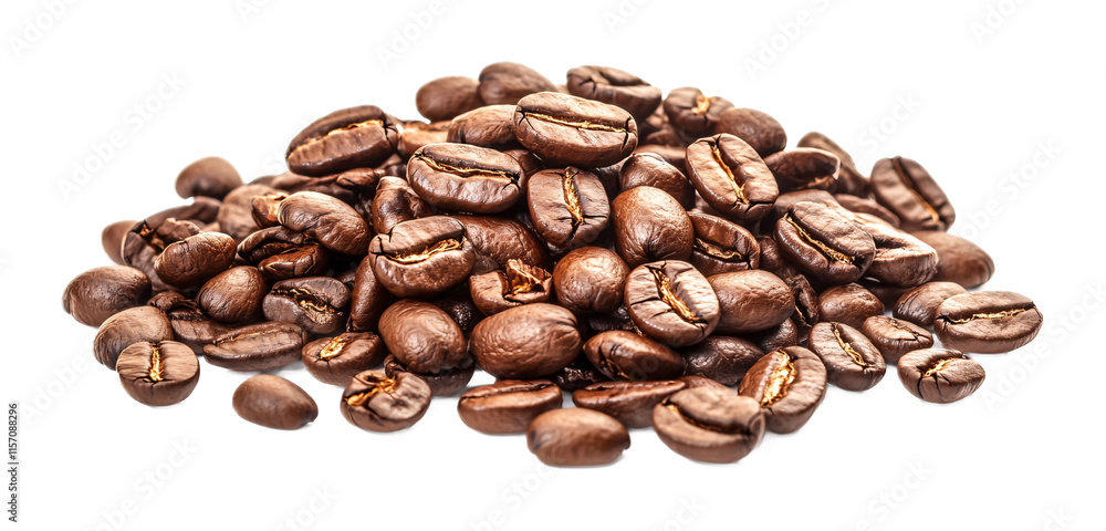 Obraz premium Coffee Isolated on White Background