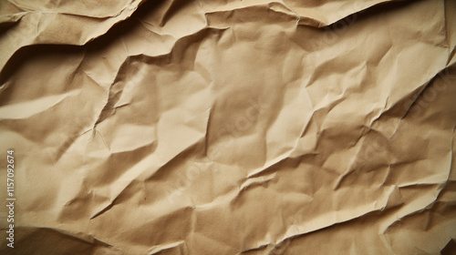 crumpled paper texture, old paper texture background, Old brown recycled cardboard paper texture background