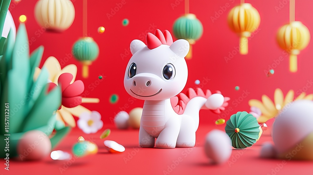 The Chinese New Year parade features colorful dragon and lion dances, red envelopes, lanterns, and firecrackers. The Chinese New Year parade features colorful dragon and lion dances, red envelopes, lanterns, and firecrackers.