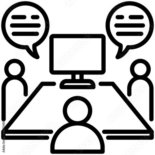 Team Meeting Icon
