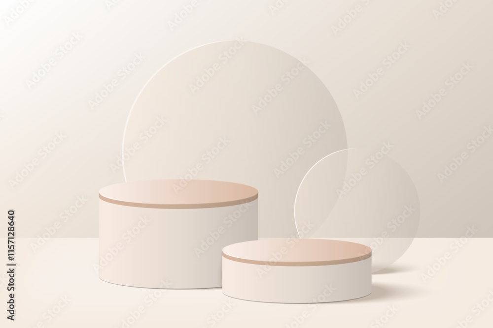 3D vector podium set with lighting and shadow, studio displays, 3d abstract background, modern and minimal art 3D vector podium set with lighting and shadow, studio displays, 3d abstract background, modern and minimal art
