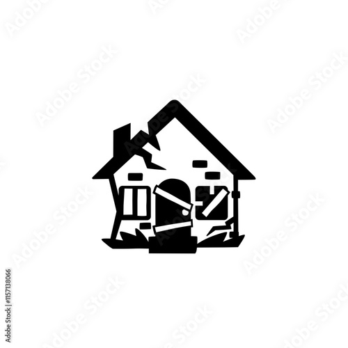 Damaged House