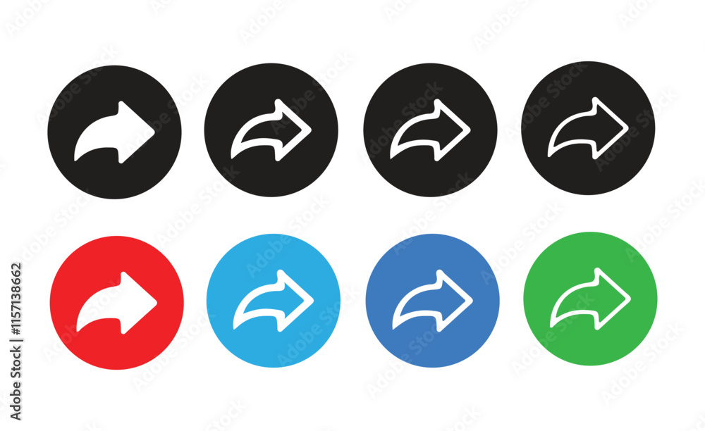 Set of share vector icon.Icons like comment, share, save, like media button.Vector Illustration EPS 10 Set of share vector icon.Icons like comment, share, save, like media button.Vector Illustration EPS 10