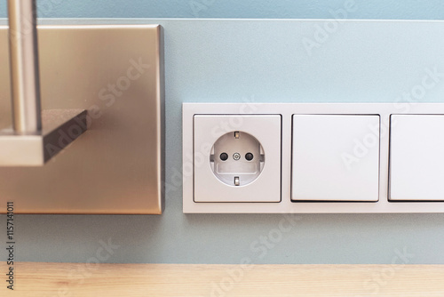 Photos Electrical socket closeup