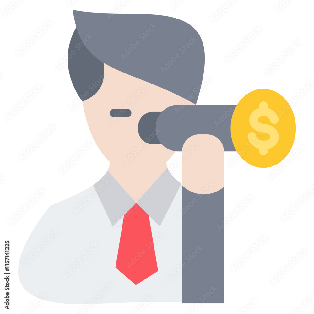 Financial Monitoring Icon Financial Monitoring Icon