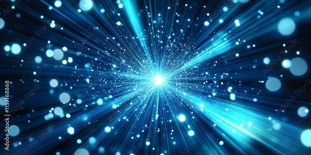 Obraz premium Seamless data transfer is essential for the design and functionality of technology and information systems, ensuring efficient communication and integration of data.