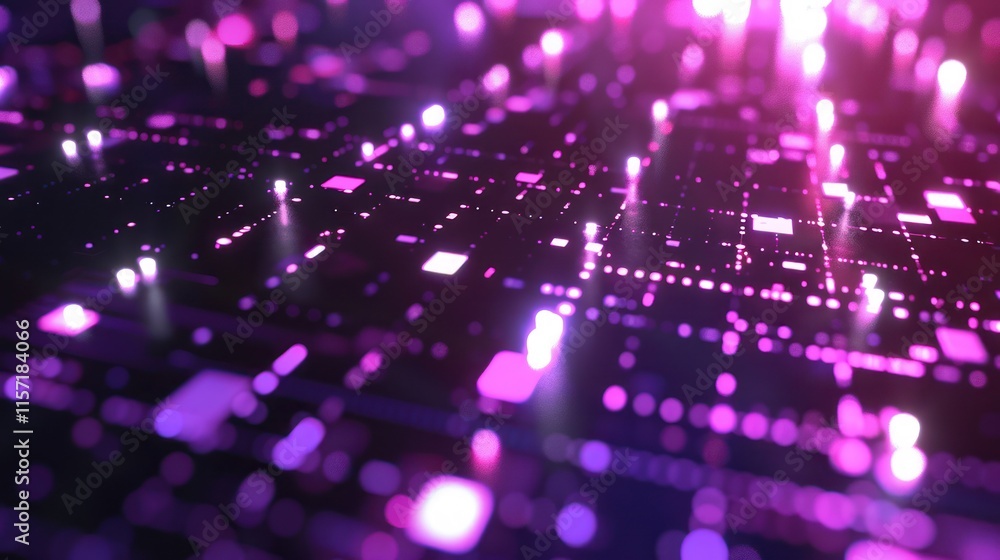 Abstract Purple and Pink Lights Abstract Purple and Pink Lights