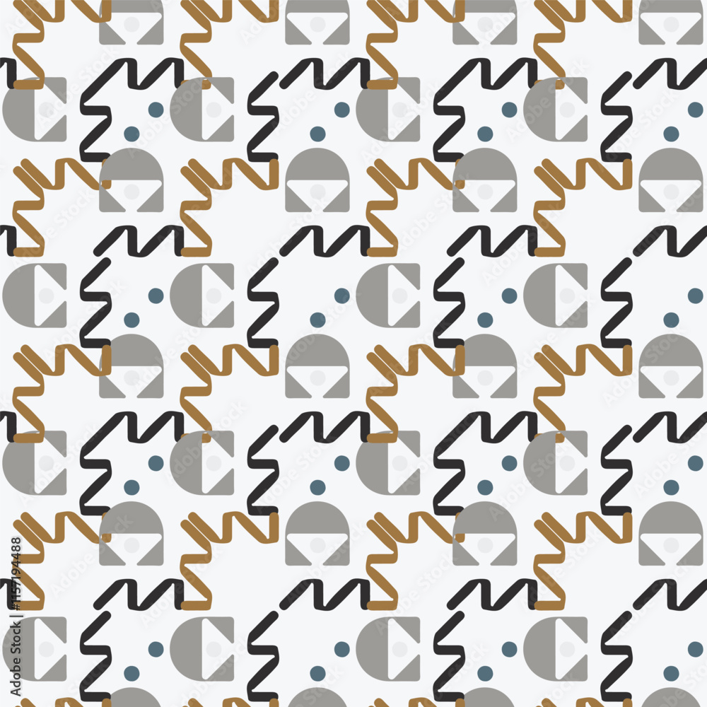 The geometric texture. Boho-chic fashion. Abstract geometric ornaments. Vector illustration. Pattern for textile, print or web design. The geometric texture. Boho-chic fashion. Abstract geometric ornaments. Vector illustration. Pattern for textile, print or web design.