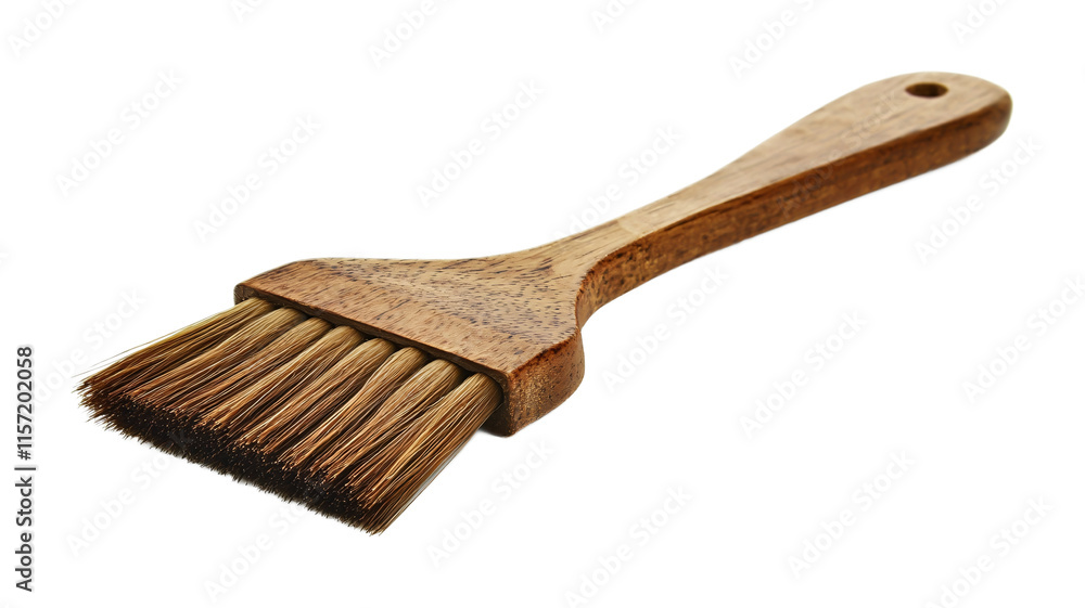 Cooking Brush for Precision & Even Coating - Isolated on White Background Cooking Brush for Precision & Even Coating - Isolated on White Background