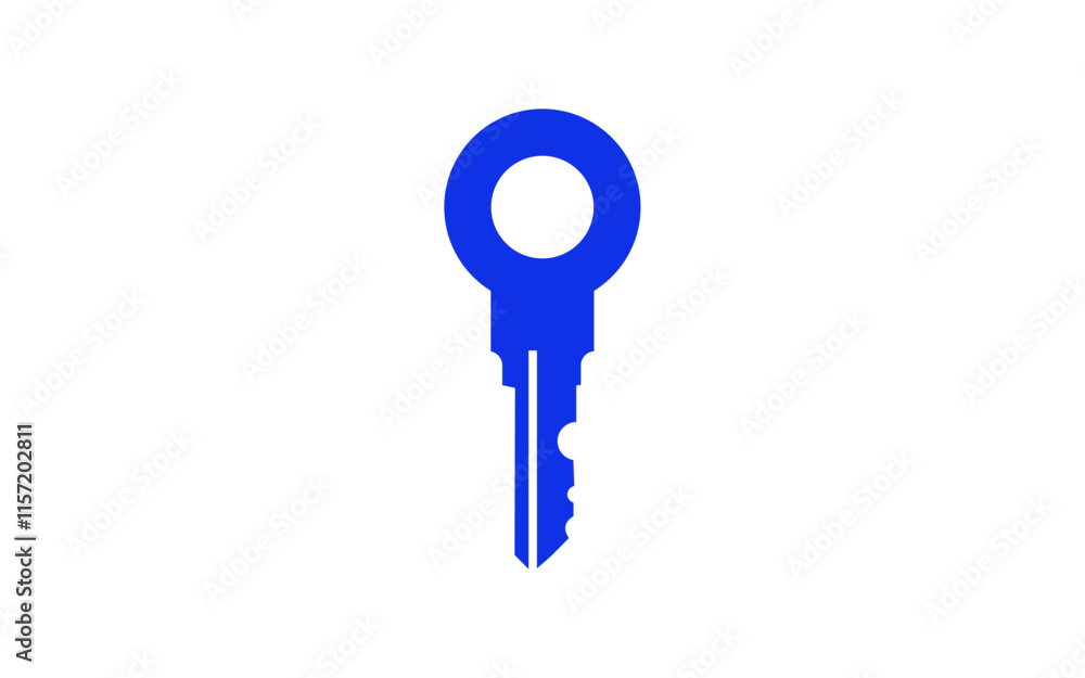 Key house security logo design concept. Home sell home buy reality buy vector Illustration Key house security logo design concept. Home sell home buy reality buy vector Illustration