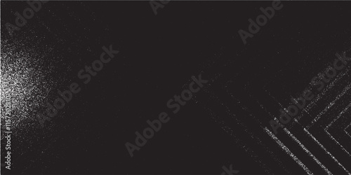 grunge destressed black texture on white background vector illustration