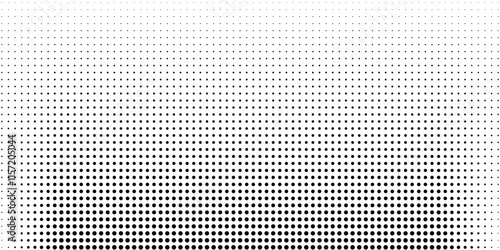 Wallpaper Mural Basic halftone dots effect in black and white color. Halftone effect. Dot halftone. Black white halftone. Torontodigital.ca