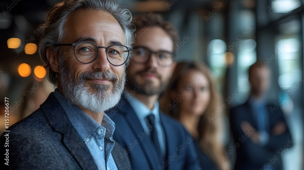 A modern office scene with financial advisors discussing pricing strategies and growth targets A modern office scene with financial advisors discussing pricing strategies and growth targets