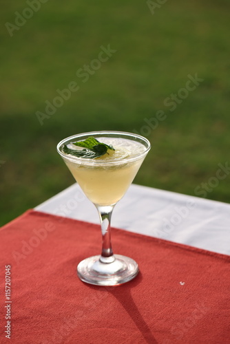 Mint Lemon Martini