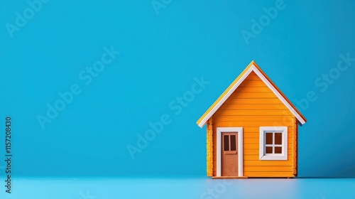 Wallpaper Mural Vibrant Wooden Cabin Nestled in Serene Countryside Landscape Torontodigital.ca