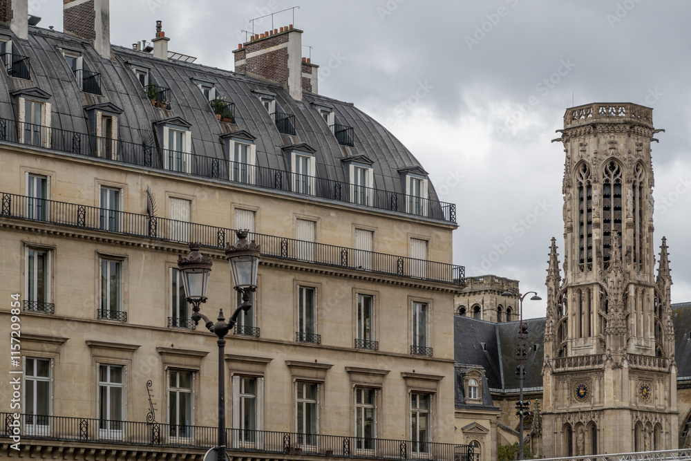 Fototapeta premium La città di Parigi