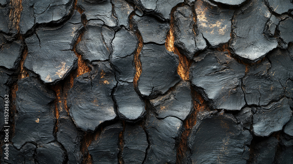 Black Tree Bark Texture: Detailed Dark Tree Trunk Black Tree Bark Texture: Detailed Dark Tree Trunk