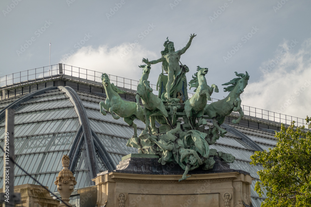 Fototapeta premium La città di Parigi