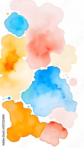 beautiful watercolor background image 