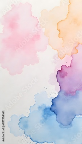 beautiful watercolor background image 