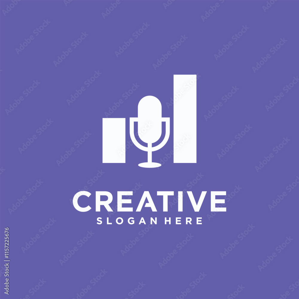 podcast chat logo design. collection of vector podcast chat logos. podcast chat logo design. collection of vector podcast chat logos.
