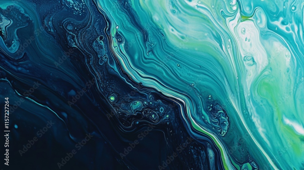 Blue green abstract background. Hand painted. Art background with copy space for design. Blue green abstract background. Hand painted. Art background with copy space for design.