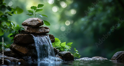 waterfall in the forest