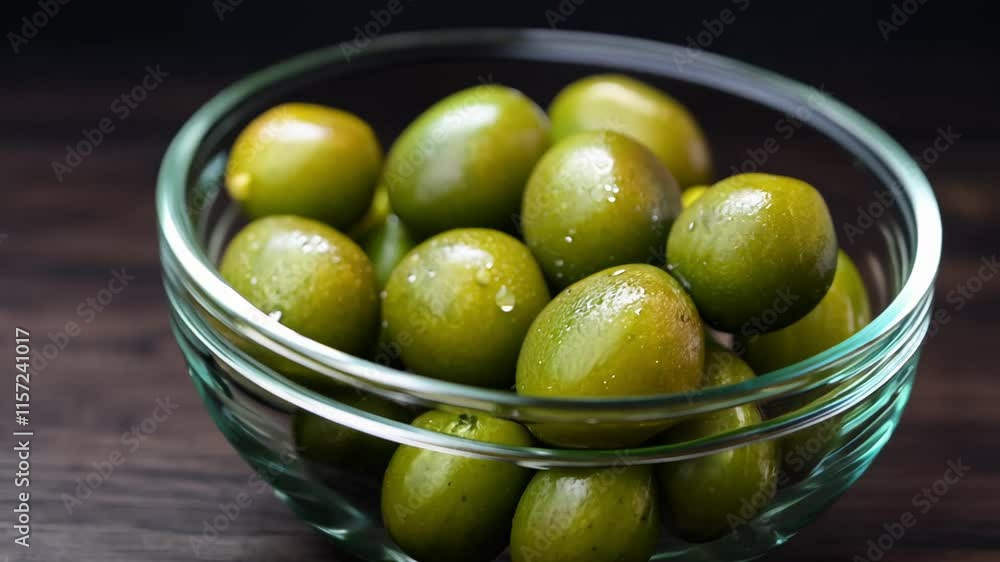 The olives, creating a rich, appetizing look The olives, creating a rich, appetizing look