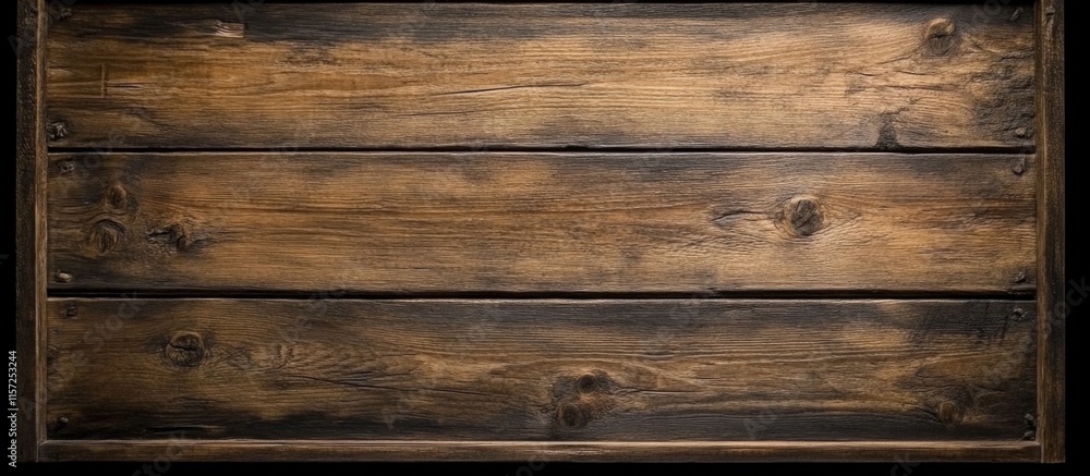 Close-up wooden panel made up horizontal planks Old crate Close-up wooden panel made up horizontal planks Old crate